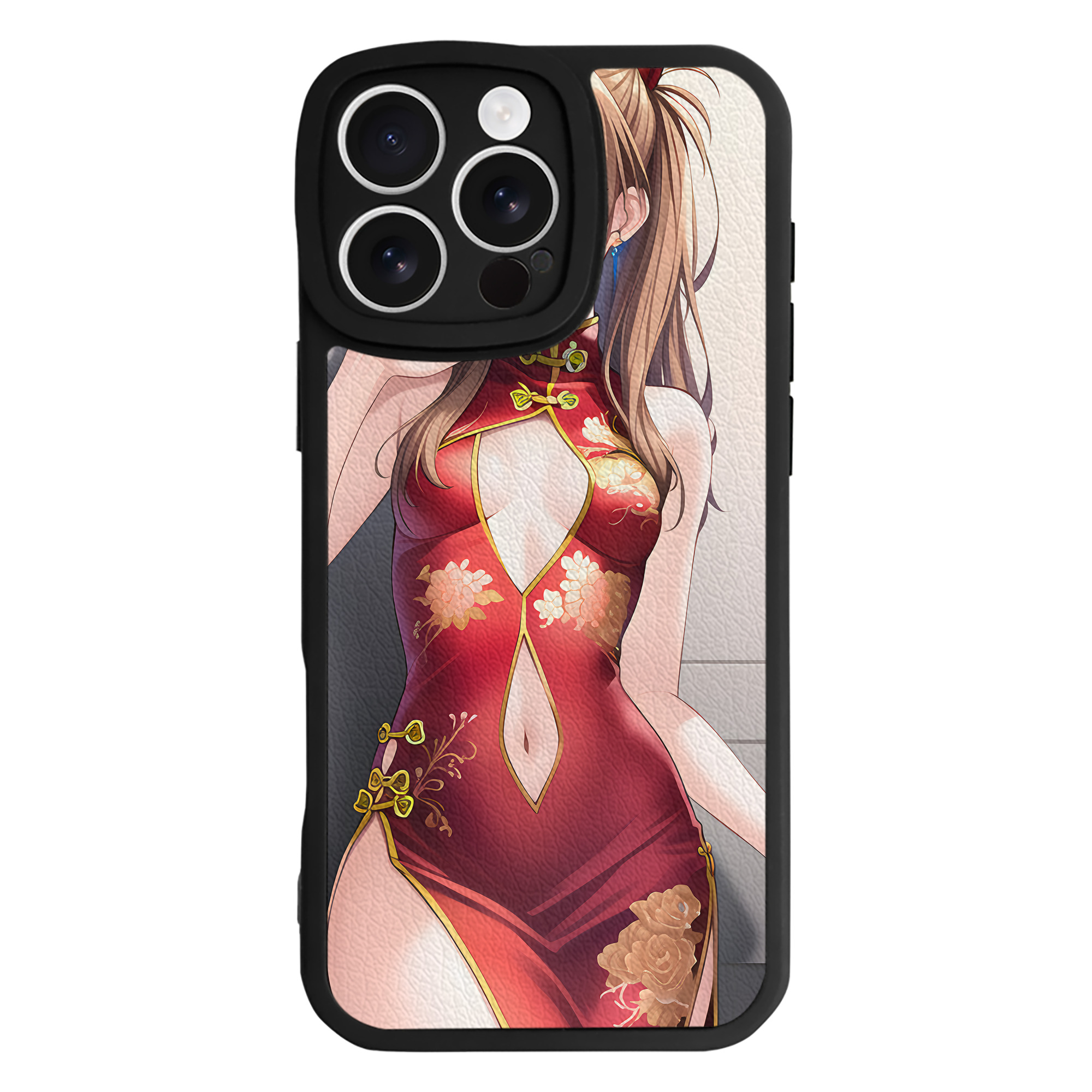 （画像用） EVA 新世紀エヴァンゲリオン 【iPhone 16シリーズ対応】シリコンスマホケース（レザー調） 材質：シリコン